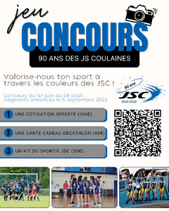 Jeu concours photo – 90 ans des JS Coulaines